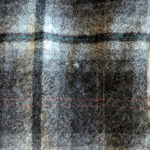 Pendleton Shacket Shirt Virgin Wool Plaid Forest 90s Indie Grunge Retro Women L - Picture 14 of 14